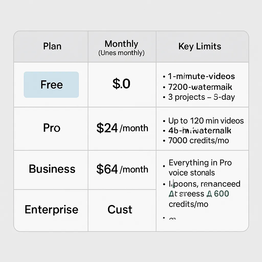 Pricing Overview